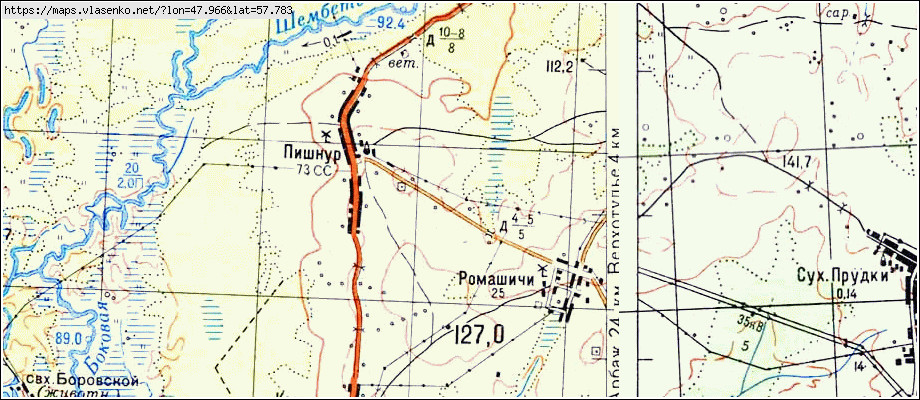 Карта арбажского района старая