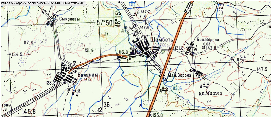 Карта кировской области арбажского района кировской области