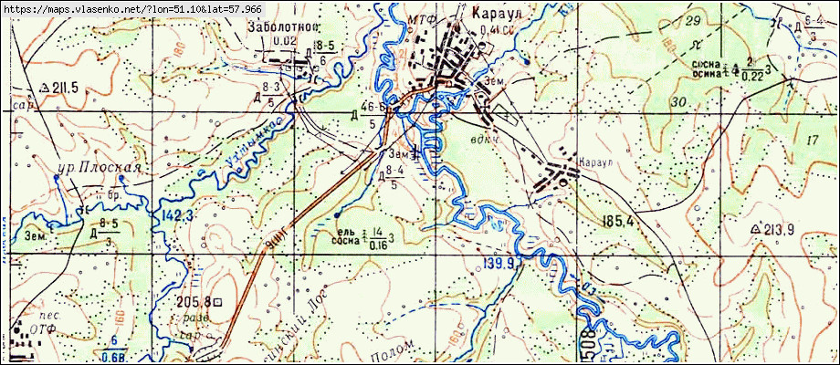 Башарово киров карта