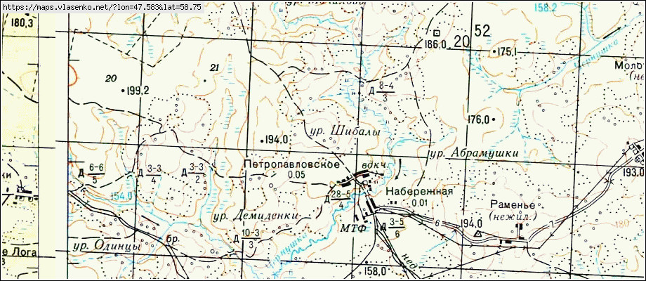 Карта кировской области даровской район