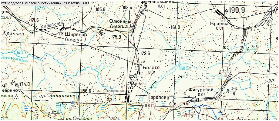 Карта кировской области даровской район