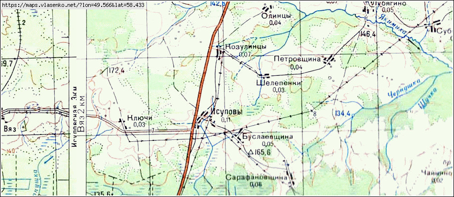 Карта кирово чепецкого района кировской области подробная