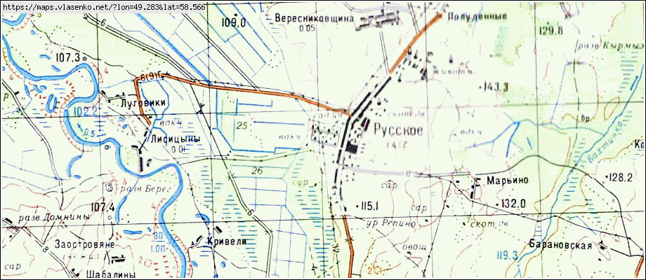 Карта кировской области кирово чепецкий район