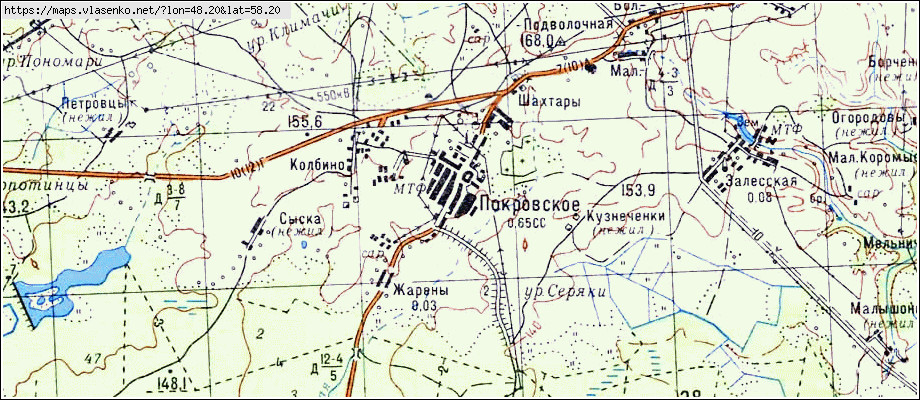 Погода покров карта