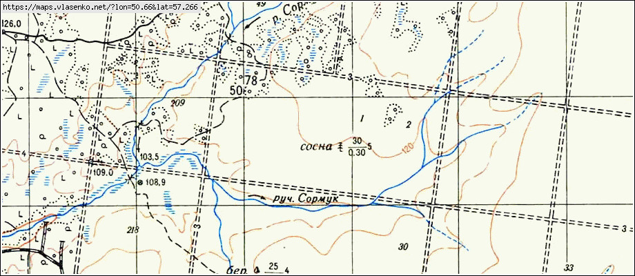 Карта немского района старая