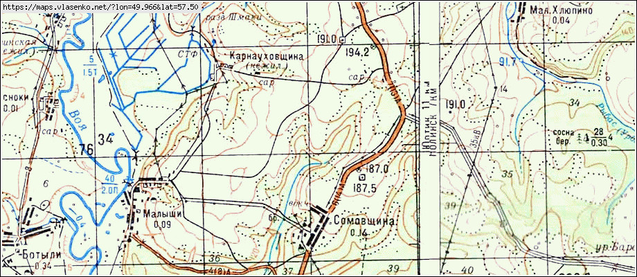 Карта нолинского района кировской области