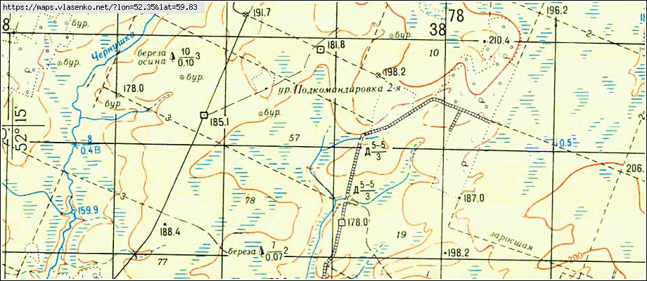 Омутнинск карта спутник