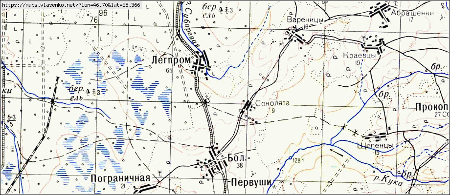 Карта новотроицкое шабалинский район кировская область