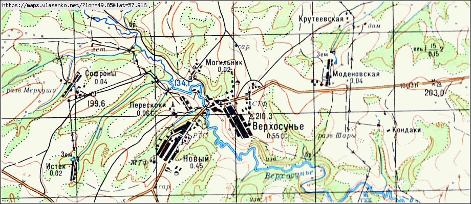 Карта осадков суна кировская область