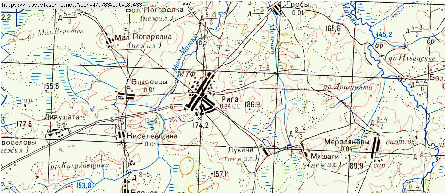 Карта шабалинского района кировской области