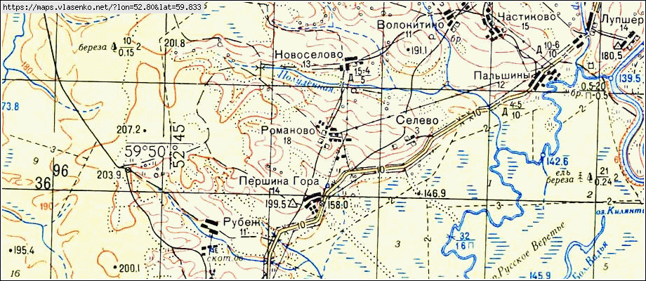 Карта кирс верхнекамский район