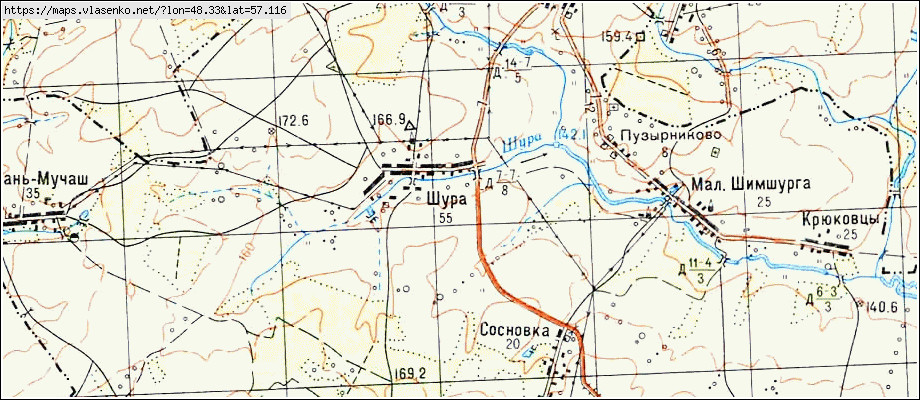 Карта яранска кировской области