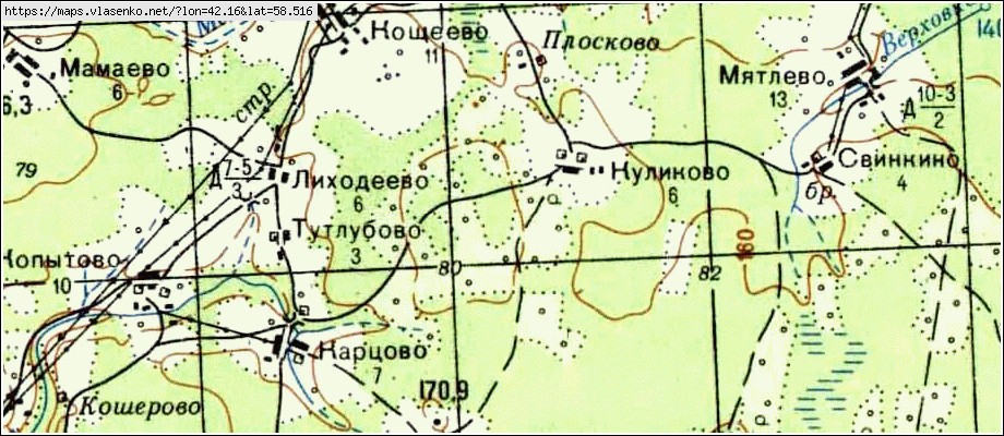 Галичский район карта