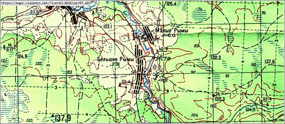 Карта унжлага горьковская область