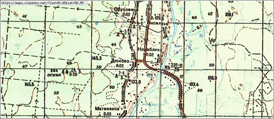 Карта шарьинского района