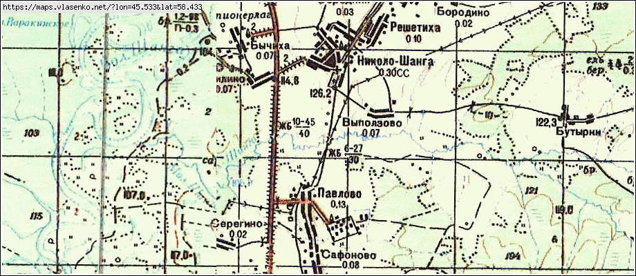 Карта шарьинского района с деревнями