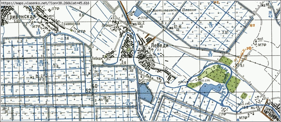 Ст калининская краснодарский край карта