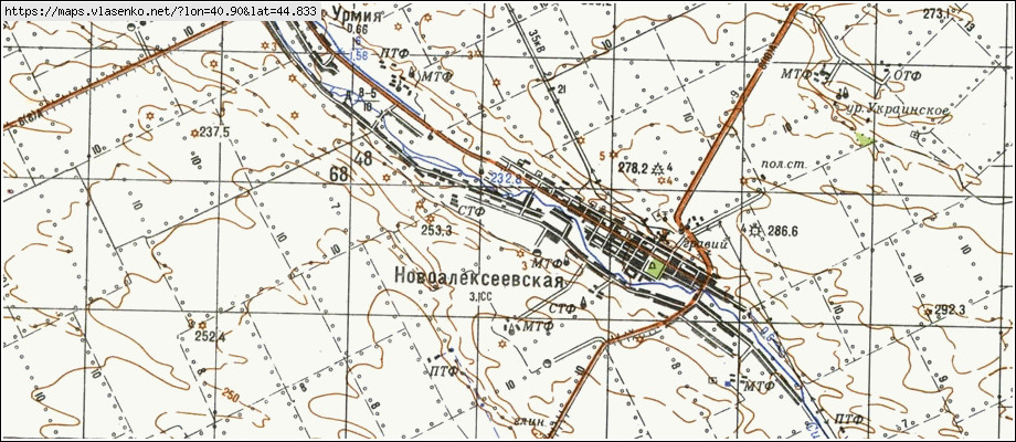 Карта станицы темиргоевской курганинского района краснодарского края