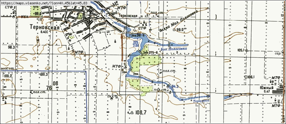 Карта курганинска краснодарского края