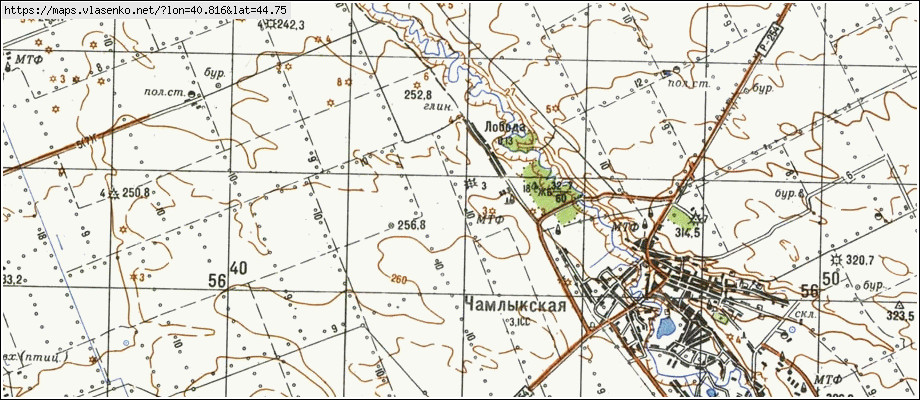 Карта лабинского района краснодарского края с населенными пунктами