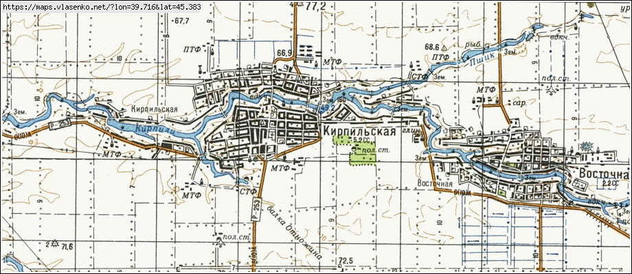 Лабинский район краснодарского края карта