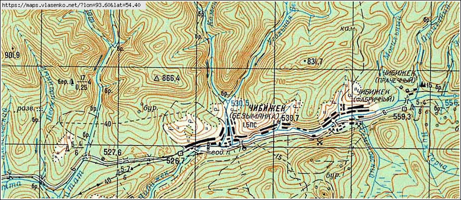 Карта курагинского района красноярского