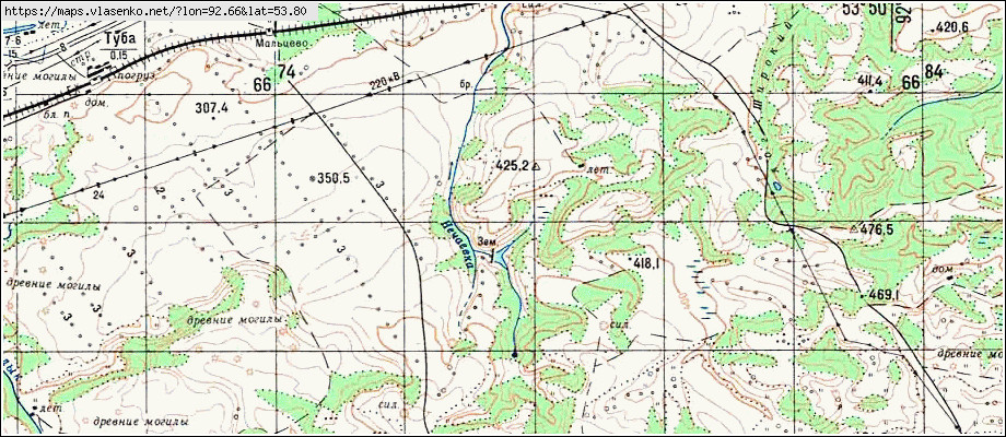 Минусинский район красноярского края карта