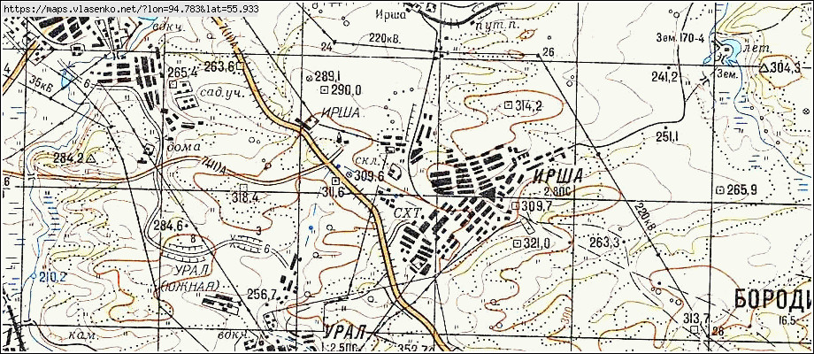 Карта рыбинский район красноярского края