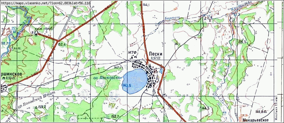 Карта курганской области долматово