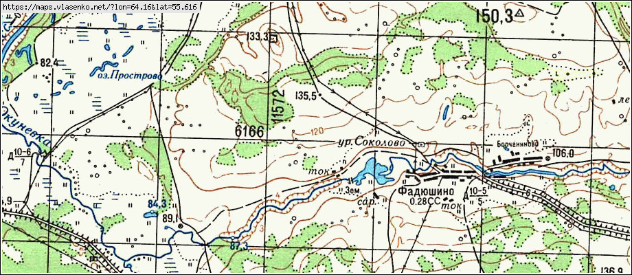 Карта каргапольского района