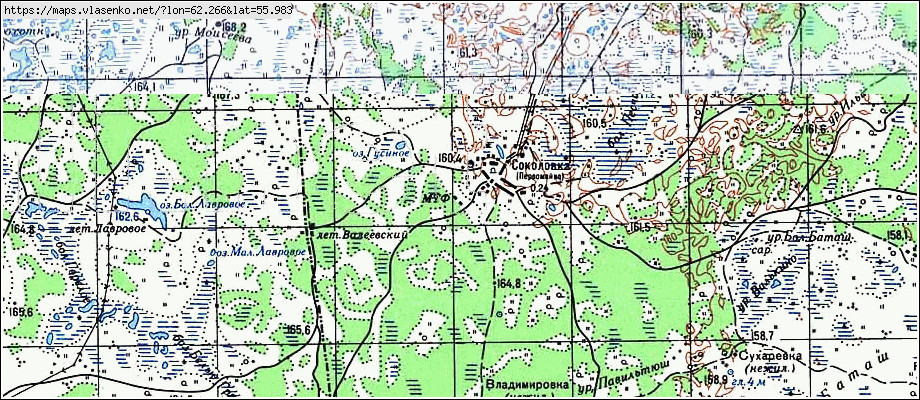 Карта город катайск курганская область