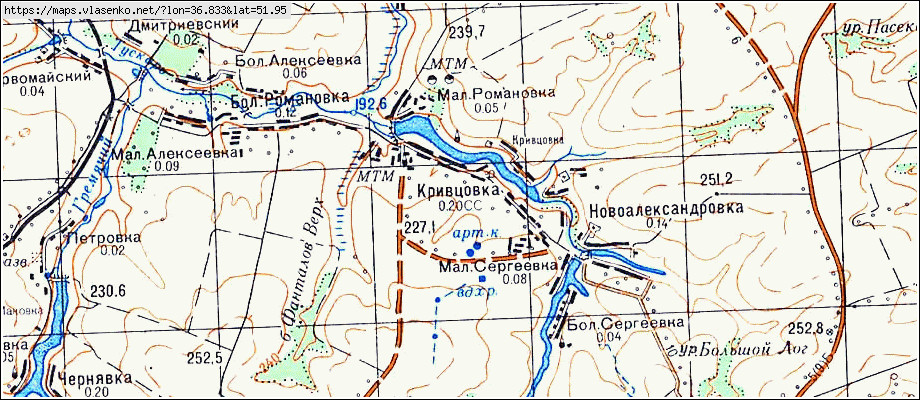 Карта курской области щигровского района курской области