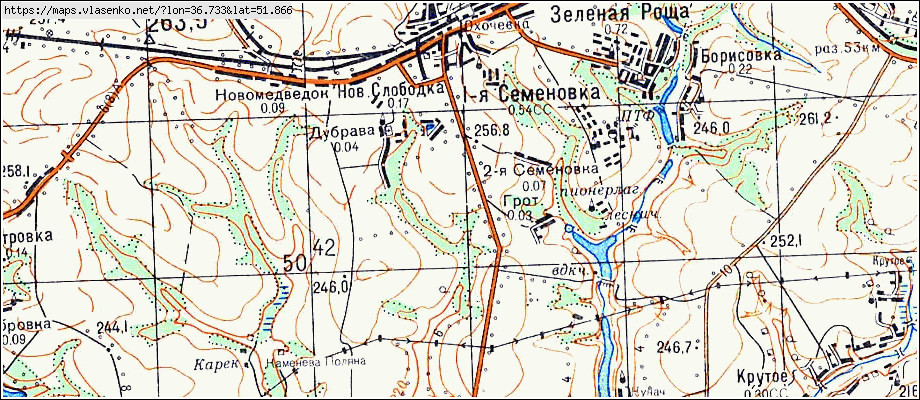 Карта курской области щигровского района курской области