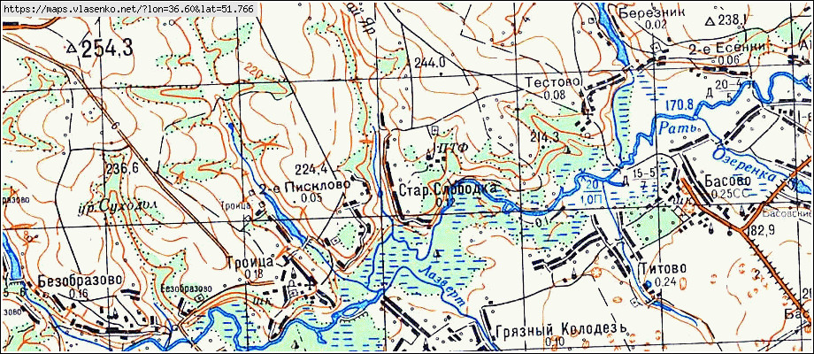 Карта дождя обоянь