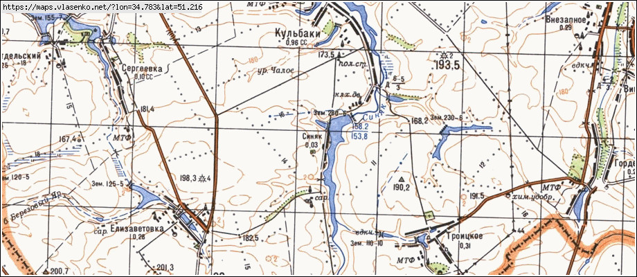 Карта курской области глушковского района курской области