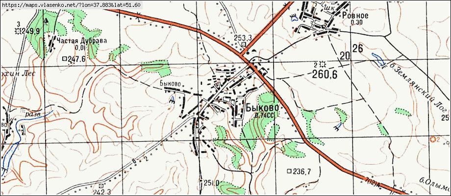 Белгородская область горшечное карта