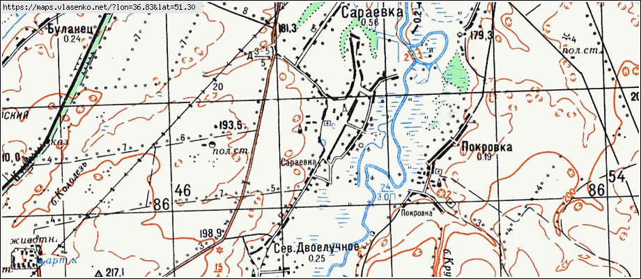 Шумаково курская область карта