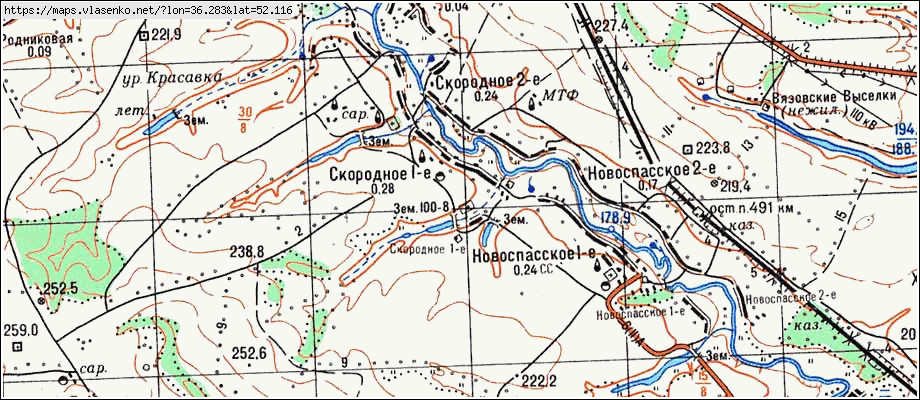 Карта скородное белгородской области