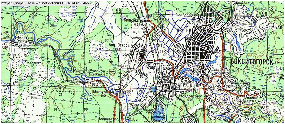 Кадастровая карта бокситогорского района ленинградской области
