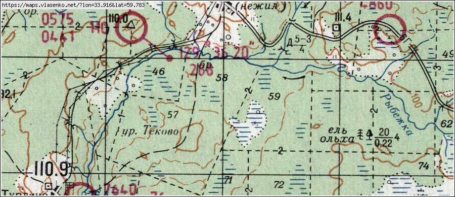 Карта спутник бокситогорского района