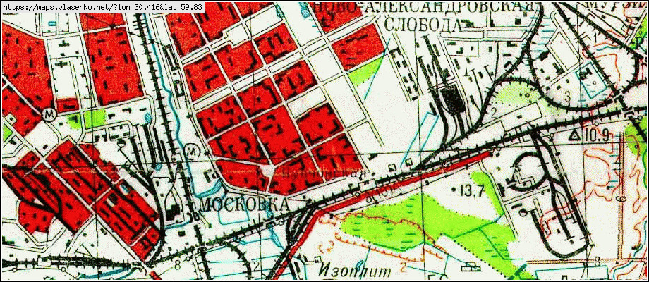 Карта ЧАЩА, Ленинградская область, Гатчинский район