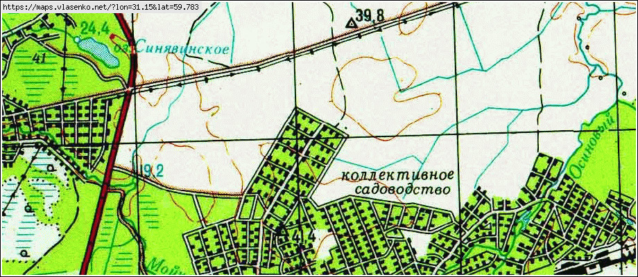 Карта МИХАЙЛОВСКОЕ, Ленинградская область, Кировский район