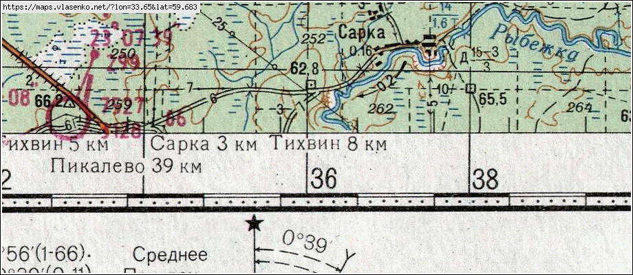 Тихвинский район карта ленинградской области