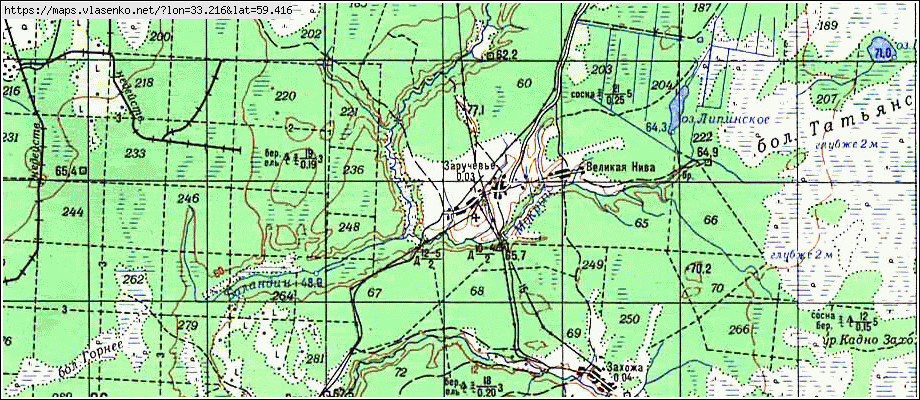 Карта тихвинского р на - 91 фото