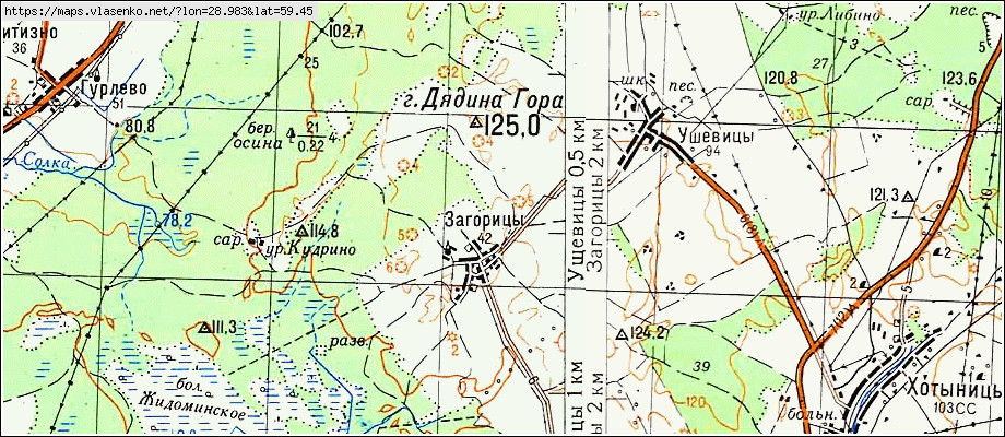 Клопицы волосовский район карта