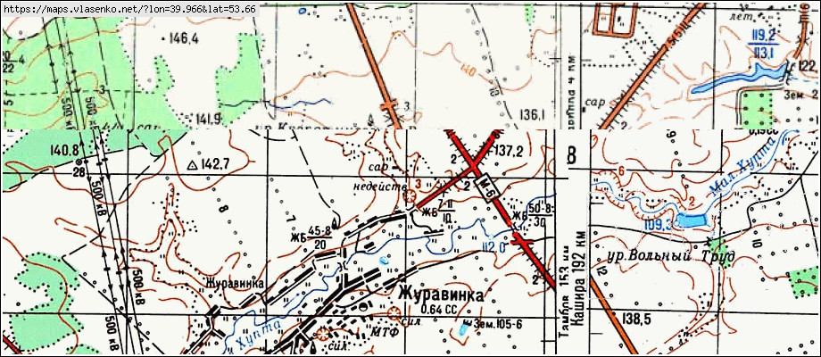 Чаплыгинский район карта