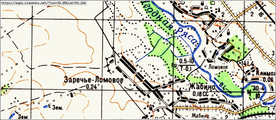 Карта чаплыгинского района липецкой области