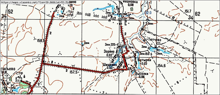 Карта чаплыгинского района липецкой области