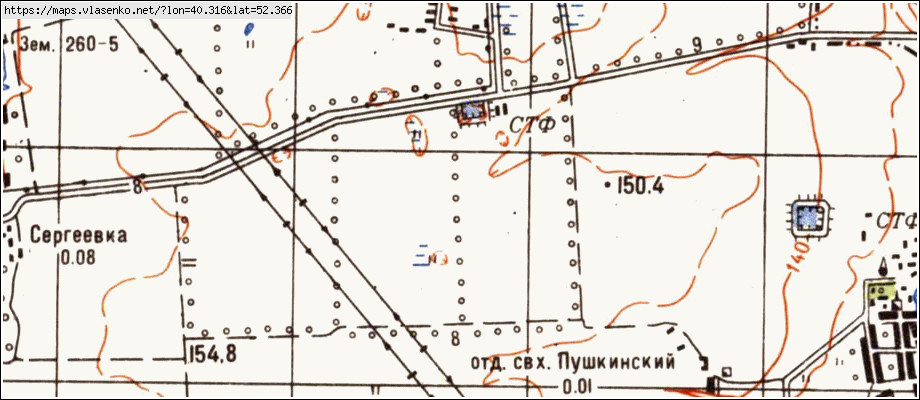 Карта спутник липецкая