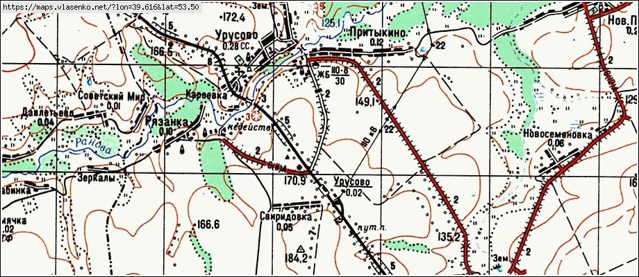 Карта добровского района липецкой области